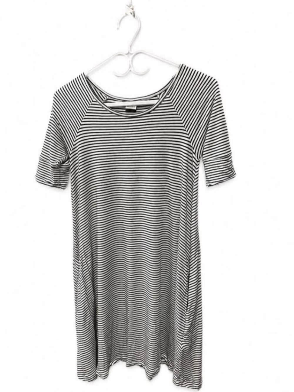Black & White Striped Swing Dress - Roxy - Size Small - Picture 2 of 2